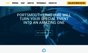 Portsmouthlimohire.com thumbnail