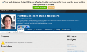 Portuguescomdudanogueira.com.br thumbnail
