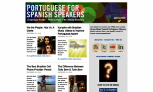 Portugueseforspanishspeakers.com thumbnail
