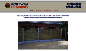 Portwayfencing.co.uk thumbnail