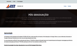 Pos-graduacao.est.edu.br thumbnail
