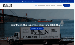 Poseidonmoving.com thumbnail