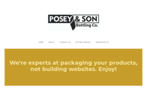 Poseyandsonbottlingcompany.com thumbnail