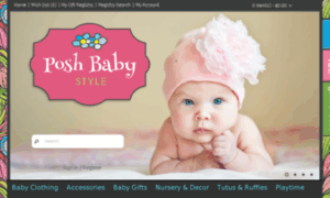 Poshbabystyle.com thumbnail