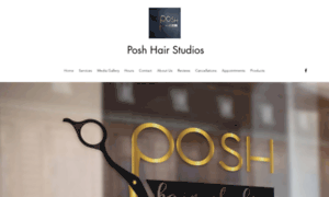 Poshhairstudios.com thumbnail