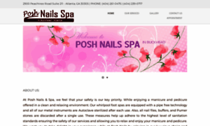 Poshnailsspa.com thumbnail