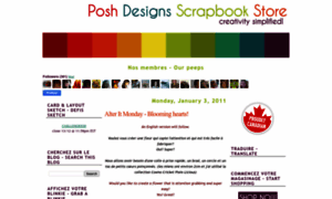 Poshscrapbookstore.blogspot.com thumbnail