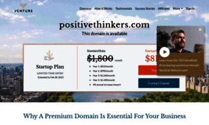 Positivethinkers.com thumbnail