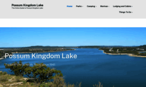 Possumkingdomlake.org thumbnail