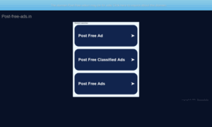 Post-free-ads.in thumbnail