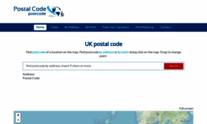 Postal-code.co.uk thumbnail