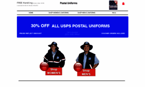 Postaluniforms.org thumbnail