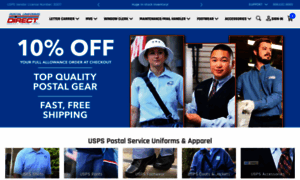 Postaluniformsdirect.com thumbnail