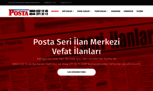 Postaseriilanmerkezi.com thumbnail