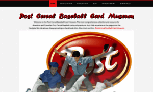 Postcerealbaseballcardmuseum.weebly.com thumbnail