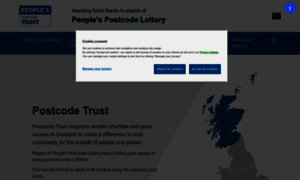 Postcodetrust.org.uk thumbnail