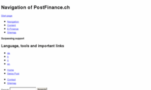 Postfinance.info thumbnail