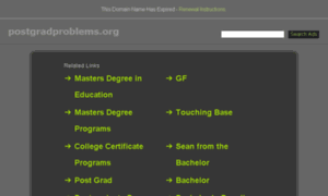 Postgradproblems.org thumbnail