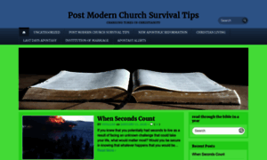 Postmodernchurchsurvivaltips.wordpress.com thumbnail