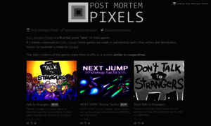 Postmortempixels.itch.io thumbnail