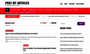 Postmyarticles.in thumbnail