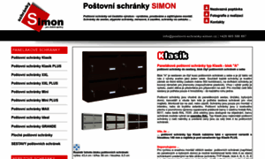 Postovni-schranky-simon.cz thumbnail