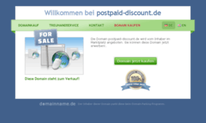 Postpaid-discount.de thumbnail