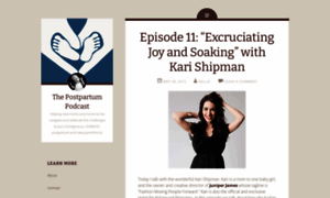 Postpartumpodcast.wordpress.com thumbnail