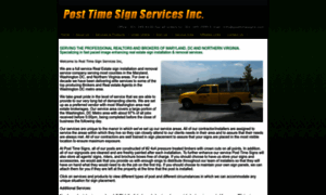 Posttimesigns.com thumbnail