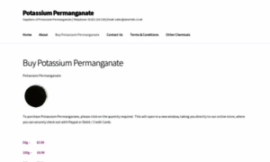 Potassiumpermanganate.co.uk thumbnail