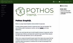 Pothos-graphql.dev thumbnail