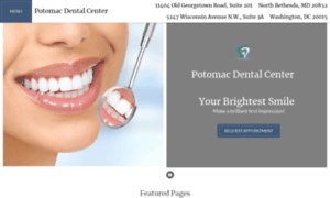 Potomacdentalcenter.com thumbnail