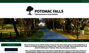 Potomacfallshoa.org thumbnail