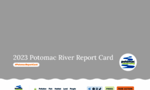 Potomacreportcard.org thumbnail