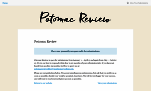 Potomacreview.submittable.com thumbnail