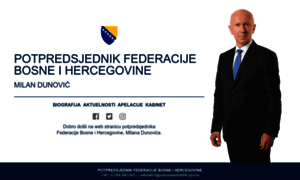 Potpredsjednikfbih.gov.ba thumbnail