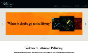 Pottermorepublishing.com thumbnail