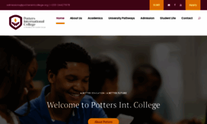 Pottersintcollege.org thumbnail