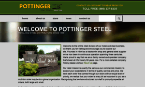 Pottingersteel.com thumbnail
