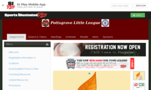 Pottsgrove-little-league.sportssignupapp.com thumbnail