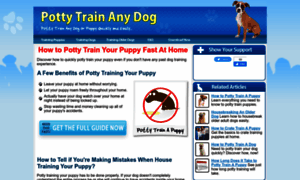 Potty-train-dogs.com thumbnail