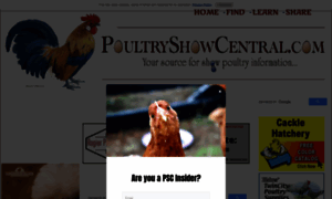 Poultryshowcentral.com thumbnail