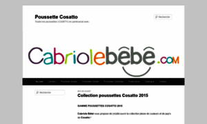 Poussette-cosatto.com thumbnail