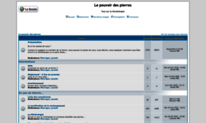 Pouvoirdespierres.forumpro.fr thumbnail