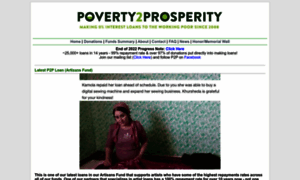 Poverty2prosperity.org thumbnail
