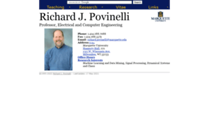 Povinelli.org thumbnail