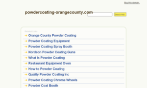 Powdercoating-orangecounty.com thumbnail