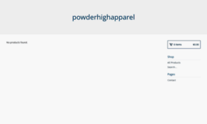 Powderhighapparel.bigcartel.com thumbnail