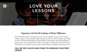 Powellacademyofmusic.com thumbnail