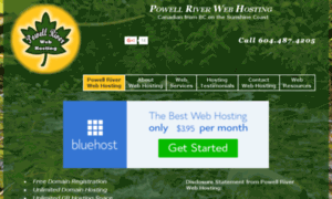Powellriverwebhosting.ca thumbnail